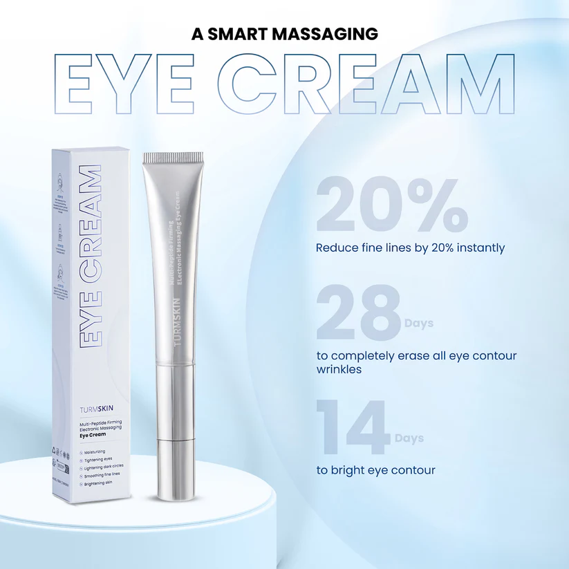 Organic Electronic Massage Eye Cream – Anti-Aging, Wrinkle Repair & Dark Circle Treatment